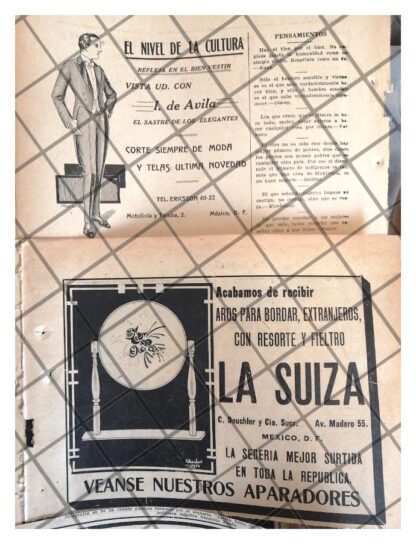 10 AFICHES ANTIGUOS TIENDAS DE MEXICO EPOCA PORFIRIANA - Image 4