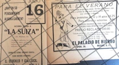 10 AFICHES ANTIGUOS TIENDAS DE MEXICO EPOCA PORFIRIANA - Image 2