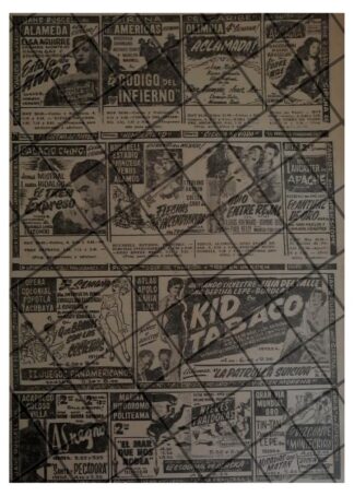 CARTELERA DE CINE RETRO JULIO 1955