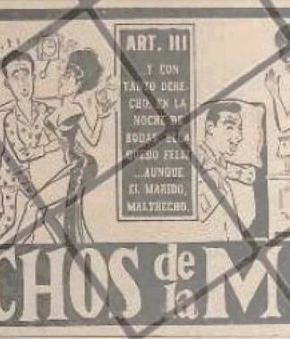 AFICHE DE CINE RETRO PELICULA LOS DERECHOS DE LA MUJER 1964