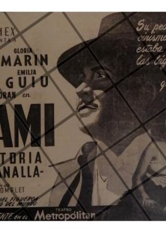 PUBLICIDAD RETRO PELICULA BEL AMI 1947. GLORIA MARIN /3