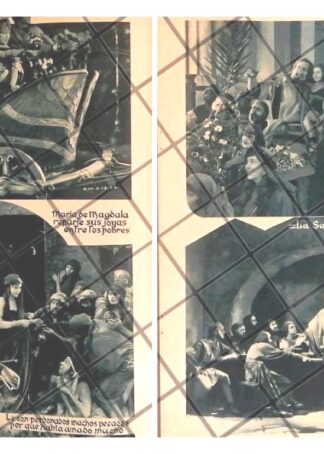 AFICHE RETRO PELICULA EL REY DE REYES 1928 (TRAILER)