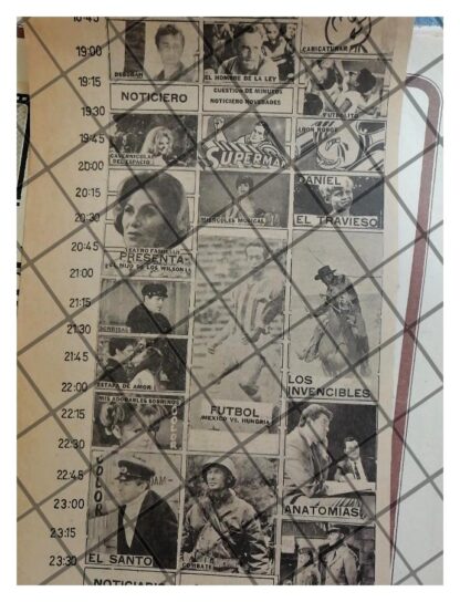 PUBLICIDAD RETRO TELESISTEMA MEXICANO 1969 MENU 33 - Image 2