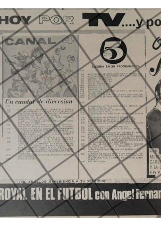 PUBLICIDAD RETRO TELEVISORA CANAL 4 OPERACION JAJA Y MAS 69