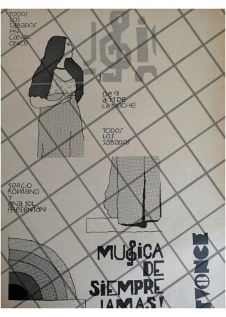 PUBLICIDAD RETRO TELEVISORA TV ONCE. 1979 SERGIO ROMANO 3