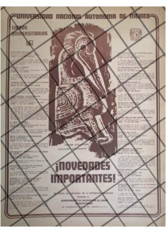 PUBLICIDAD ANTIGUA LIBRERIA UNIVERSITARIA UNAM 1971