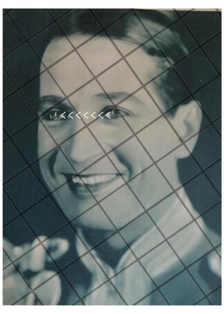 AFICHE ANTIGUO, EL ACTOR MAURICE CHEVALIER 1930