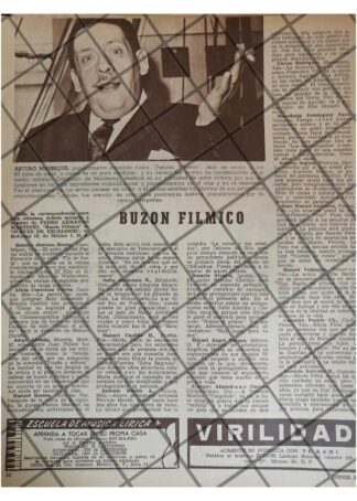AFICHE ANTIGUO MUERE PANZON PANSECO Y MAS NOTAS 1971