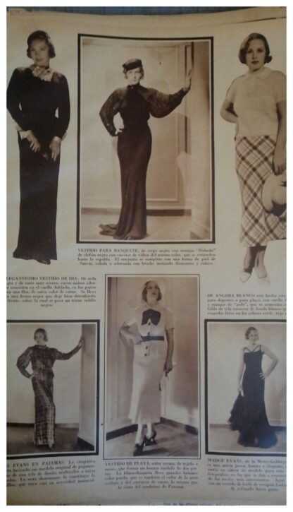COLECCION DE 80 HOJAS DE PRENSA ANTIGUA AÑOS 30s PARA DECORACION ET - Image 5