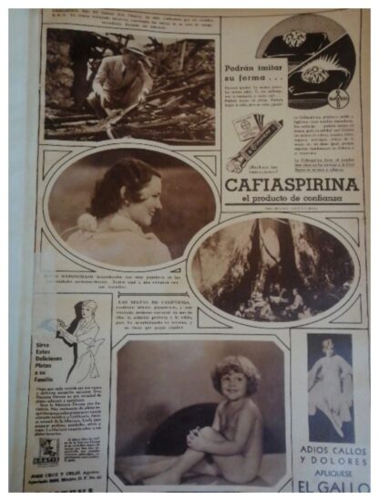 COLECCION DE 80 HOJAS DE PRENSA ANTIGUA AÑOS 30s PARA DECORACION ET - Image 8