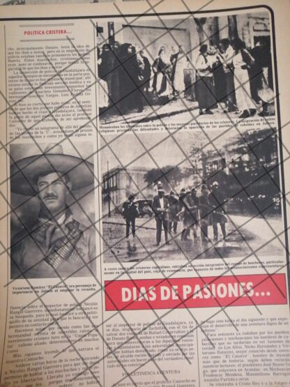 LOTE DE 60 AFICHES GUERRA CRISTERA 1970s - Image 6