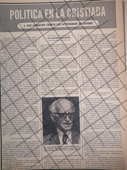 LOTE DE 60 AFICHES GUERRA CRISTERA 1970s - Image 7