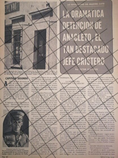 LOTE DE 60 AFICHES GUERRA CRISTERA 1970s - Image 8