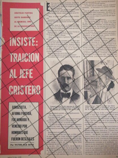 LOTE DE 60 AFICHES GUERRA CRISTERA 1970s - Image 10