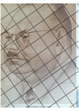 CARICATURA ANTIGUA. MARTE R. GOMEZ 1941 POR: FREYRE.