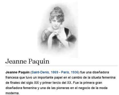 GRABADO ANTIGUO 1909 TRAJE DE RECEPCION, DISEÑADO POR JEANNE PAQUIN - Image 2