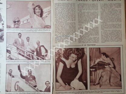 NOTAS PRENSA ANTIGUA MARIA FELIX / VARIAS NOTAS 50s - Image 4