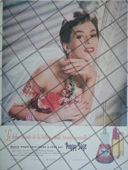 25 CARTELES PUBLICITARIOS PERFUMES FEMENINOS 1953-69 - Image 25