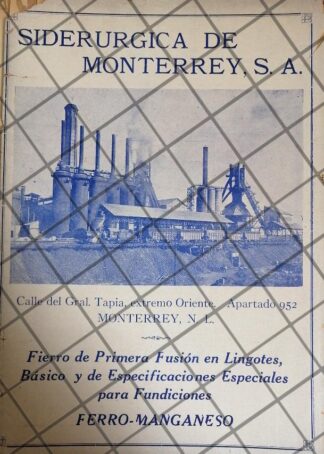 PUBLICIDAD ANTIGUA FUNDIDORA MONTERREY 1946 /30