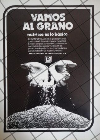 PUBLICIDAD RETRO BANCO NACIONAL DE CREDITO RURAL 1980 175