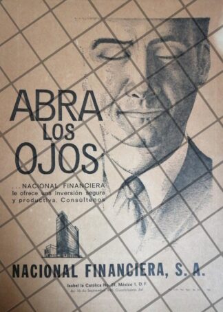 PUBLICIDAD RETRO BANCO NACIONAL FINANCIERA 1970