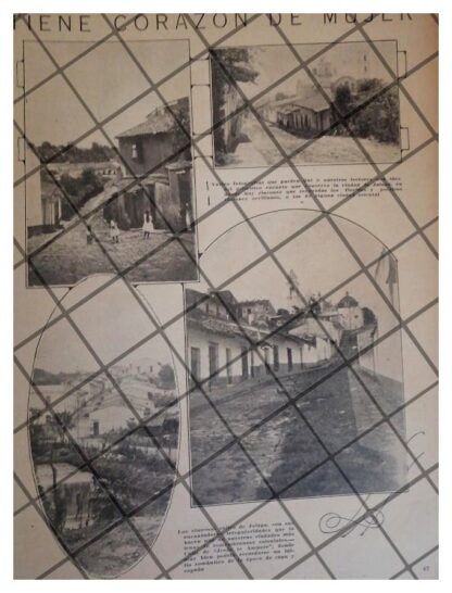 AFICHE ANTIGUO, LA CIUDAD DE JALAPA VER. 1921 - Image 2