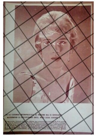 AFICHE RETRO BODA. JOYCE LUISA SANCHEZ VANDERDRINK