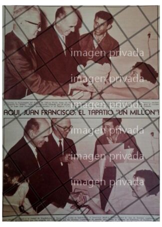 AFICHE RETRO EL TAPATIO NUMERO 1 MILLON 1964