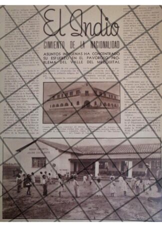 AFICHE RETRO CASA HOGAR JULIAN ESCALANTE 1944 GUERRERO
