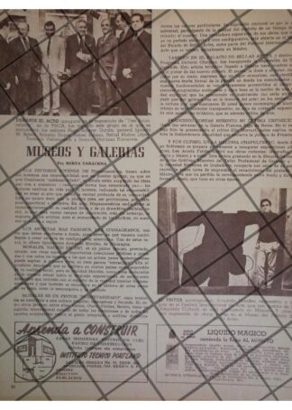 AFICHE RETRO PINTOR ARMANDO MORALES (NIGARAGUA) Y MAS