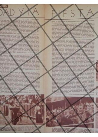 AFICHE RETRO ERNEST HEMINGWAY POLEMICA CONTRA MANOLETE