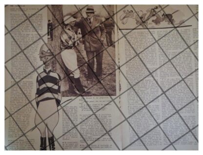 AFICHE RETRO EL JOCKEY ELIAS ANTUNEZ 1930 ARGENTINA - Image 2