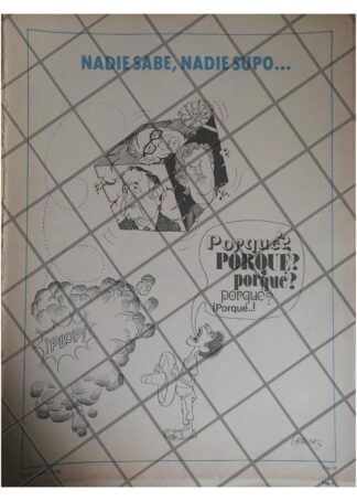 CARICATURA POLITICA RETRO DE JESUS CASTRUITA / POR QUE