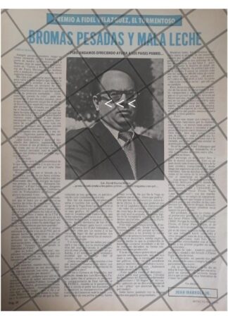 AFICHE RETRO CRITICA A DAVID IBARRA MUÑOZ 1979