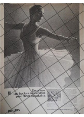 AFICHE RETRO EMPRESA PHILPS MEXICANA S.A 1979