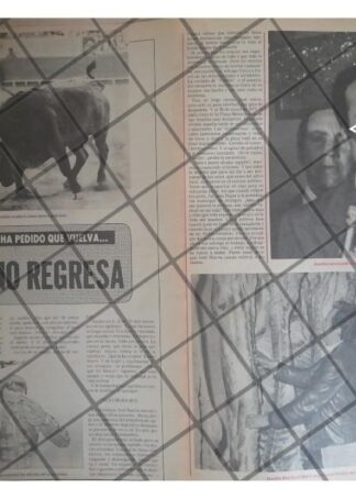 AFICHE RETRO. TORERO JOSE HUERTA JOSELITO SE RETIRA 1977