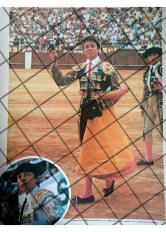 AFICHE VINTAGE EL TORERO ARMILLITA CHICO TRIUNFA 1977