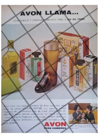 CARTEL PUBLICITARIO RETRO COSMETICOS AVON 1967 /21