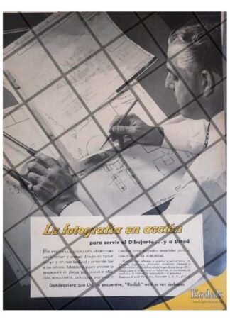 CARTEL PUBLICITARIO RETRO. KODAK 1957 N78