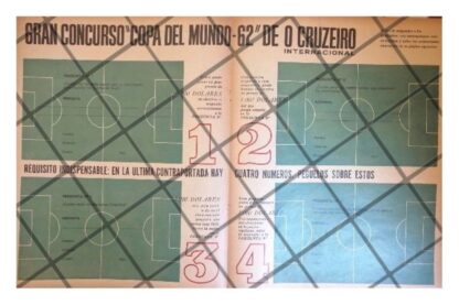 AFICHE RETRO. CONCURSO COPA MUNDIAL 1962 O´CRUZEIRO - Image 2