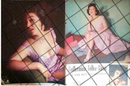 AFICHE RETRO. ACTRIZ GUILLERMINA TELLEZ GIRON 1956 - Image 2