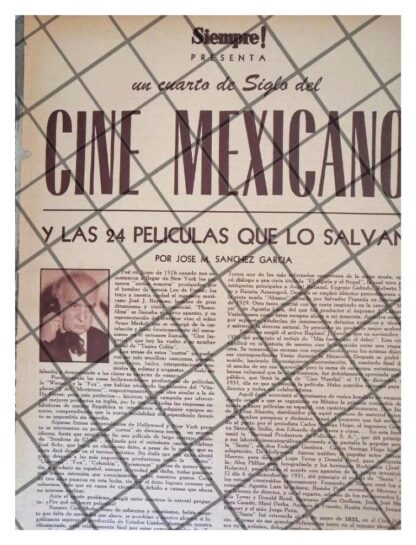 AFICHE RETRO 1955 24 PELICULAS QUE SALVARON AL CINE - Image 2
