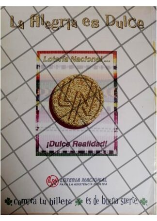 PUBLICIDAD RETRO LOTERIA NACIONAL 1990 /222