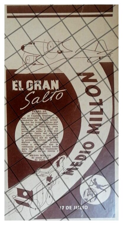 4 AFICHES RETRO LOTERIA NACIONAL 1930s 50s /224 - Image 4