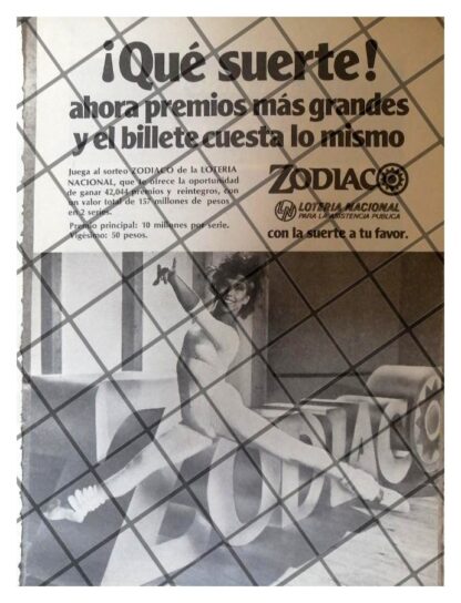 6 AFICHES PUBLICITARIOS RETRO LOTERIA NACIONAL 70s 80s/230 - Image 6