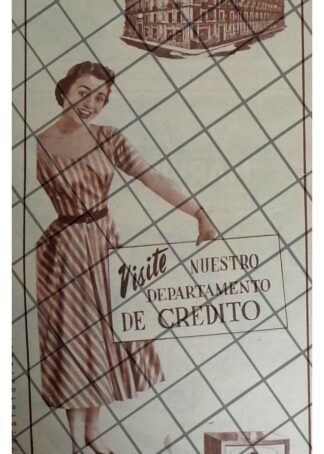 CARTEL RETRO NACIONAL MONTE DE PIEDAD 1950s /17