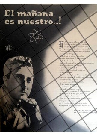 PUBLICIDAD RETRO LOTERIA NACIONAL 1957 /221