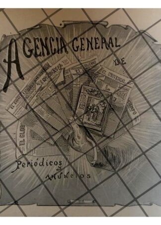 CARTEL RETRO EDITORIAL NOVARO & GOESTCHEL 1895 MUY RARO