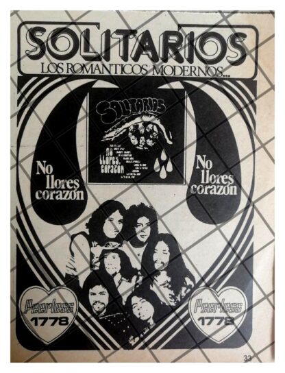 4 AFICHES RETRO. DISCOS PEERLESS Y GRUPOS DE LOS 70s - Image 5