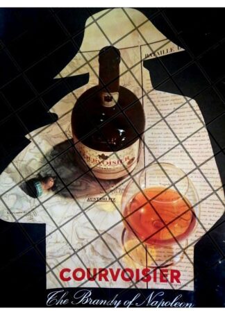 CARTEL PUBLICITARIO RETRO COGNAC COURVOISIER 1966 /11